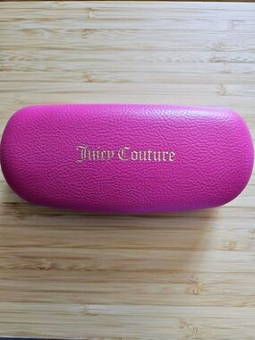 JUICY COUTURE HOT PINK SUNGLASSES CASE